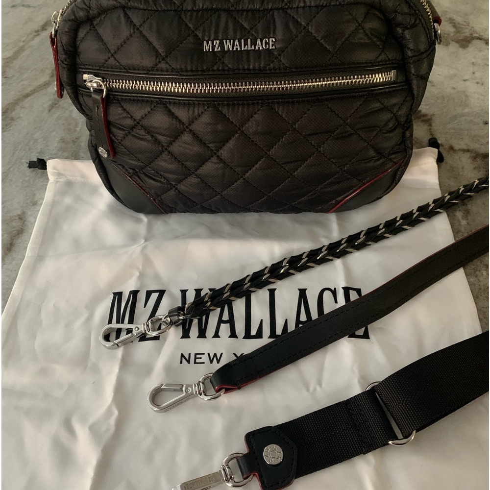 MZ Wallace Black Small Crosby